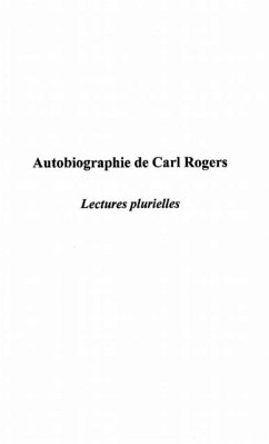 Autobiographie de carl rogers (eBook, PDF)