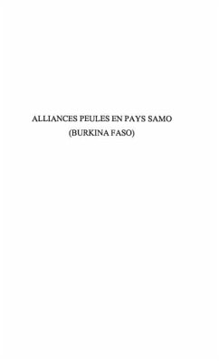Cover Alliances peules en pays samo (eBook, PDF)