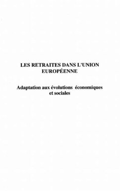Les Retraites dans l'union Europeenne (eBook, PDF)