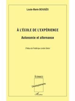 Cover l'ecole de l'experience: Autonomie et alternance (eBook, PDF)