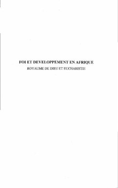 Foi et developpement en afrique (eBook, PDF)