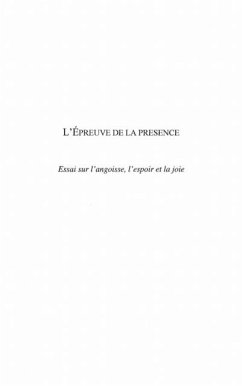 Epreuve de la presence (eBook, PDF)