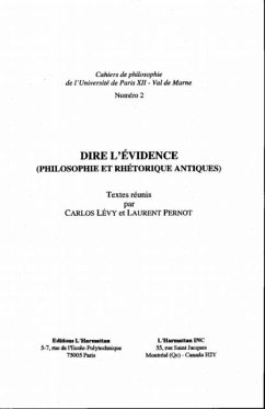 Dire l'evidence (eBook, PDF) Dire l'evidence (eBook, PDF)
