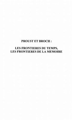 Proust et Broch (eBook, PDF)