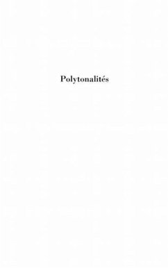 Cover Polytonalites (eBook, PDF)