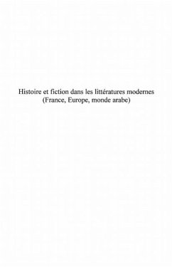 Histoire et fiction dans les litteratures modernes t. 2 (eBook, PDF)