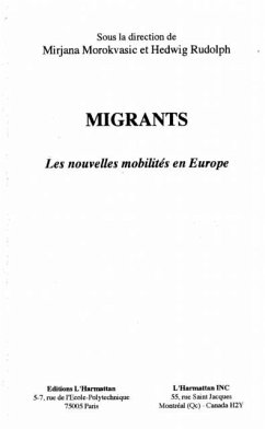 Migrants les nouvelles mobilites en euro (eBook, PDF)