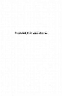 Joseph kabila la verite etouffe (eBook, PDF)