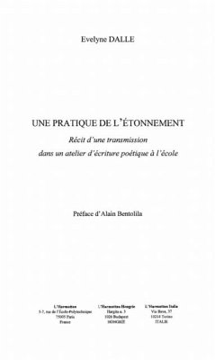 UNE PRATIQUE DE L'ETONNEMENT (eBook, PDF)