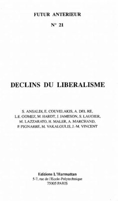 Cover Declins du liberalisme (eBook, PDF)