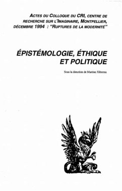 Epistemologie, ethique et politique (eBook, PDF)