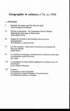 Geographie et cultures n(deg)18 (eBook, PDF)