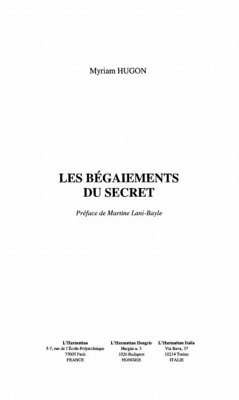 Begaiements du secret les (eBook, PDF)