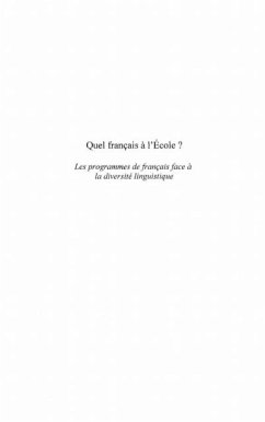 Cover Quel francais a l'ecole ? (eBook, PDF)