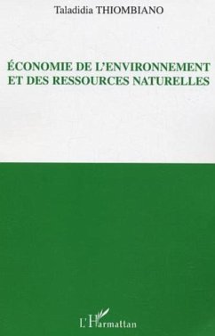 Cover economie de l'environnement etdes resso (eBook, PDF)