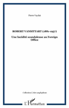 Robert Vansittart (1881-1957) (eBook, PDF)