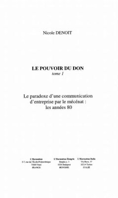 Pouvoir du don t. 1 (eBook, PDF)