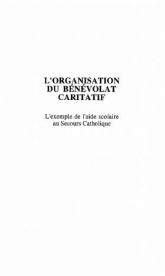 Organisation du benevolat caritatif (eBook, PDF)