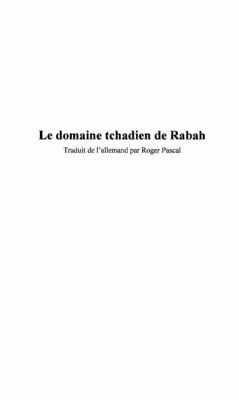 LE DOMAINE TCHADIEN DE RABAH (eBook, PDF)