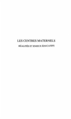 Cover Centres maternels: realites etenjeux ed (eBook, PDF)
