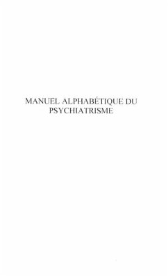MANUEL ALPHABETIQUE DU PSYCHIATRISME (eBook, PDF)