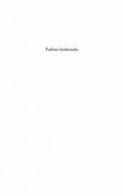 Parlons kimbundu (eBook, ePUB)