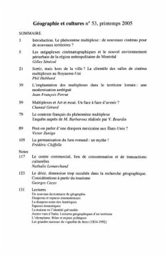 Cover Cinemas multiplexes de nouveaux territ (eBook, PDF)