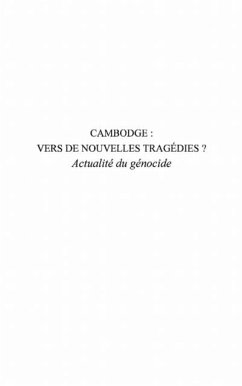 Cambodge: vers de nouvelles tragedies (eBook, PDF)