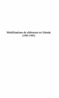 Mobilisations de chomeurs en irlande 1985-1995 (eBook, PDF) Cover Mobilisations de chomeurs en irlande 1985-1995 (eBook, PDF)