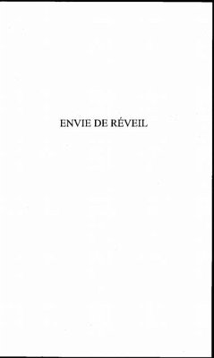 Envie de reveil (eBook, PDF)