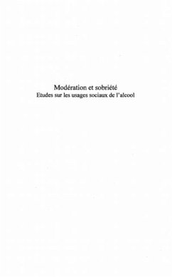 Moderation et sobriete (eBook, PDF)