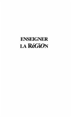 ENSEIGNER LA REGION (eBook, PDF)