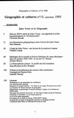 Geographie et cultures n(deg)15 (eBook, PDF)