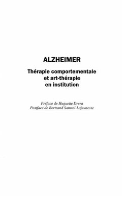 Alzheimer: therapie comportementale et a (eBook, PDF)