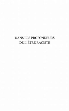 Cover Dans les profondeurs de l'etreraciste (eBook, PDF)