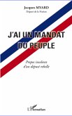 J'ai un mandat du peuple - propos insole (eBook, ePUB)