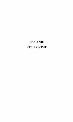Genie et le crime (eBook, PDF)