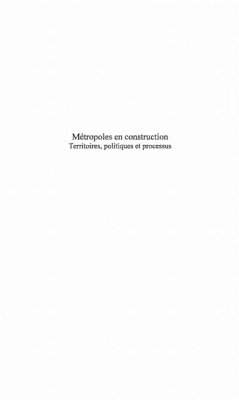 Cover Metropoles en construction (eBook, PDF)