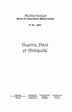 GUERRE, PAIX ET ANTIQUITE (eBook, PDF)