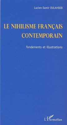 Cover LE NIHILISME FRANÇAIS CONTEMPORAIN (eBook, PDF)