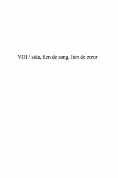 Cover VIH/SIDA, LIEN DE SANG, LIEN DE C?'UR (eBook, PDF)