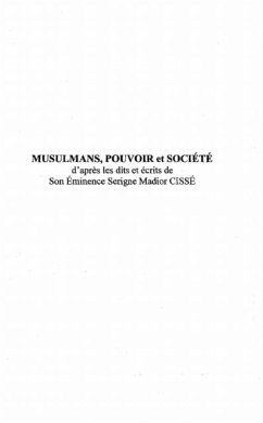 Cover Musulmans, pouvoir et societe (eBook, PDF)