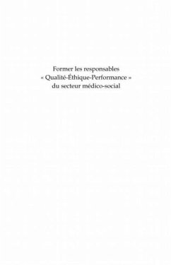 Cover Former les responsables &quote;quailte-ethique-performance&quote; du sec (eBook, PDF)