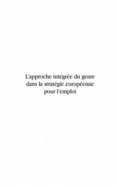 Cover L'APPROCHE INTEGREE DU GENRE DANS LA STRATEGIE EUROPEENNE PO (eBook, PDF)