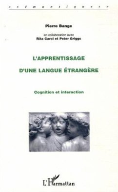 Apprentissage langue etrangere (eBook, PDF)