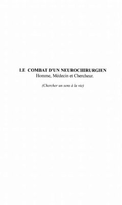 Cover Le combat d'un neurochirurgien (eBook, PDF)