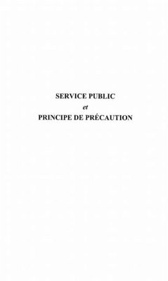 Service public et principe de precaution (eBook, PDF)