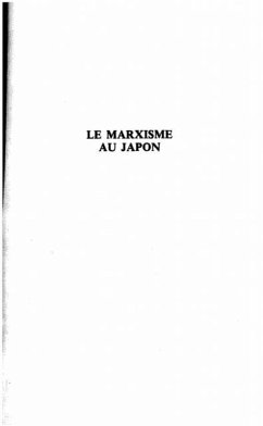 Cover Le Marxisme au Japon (eBook, PDF)