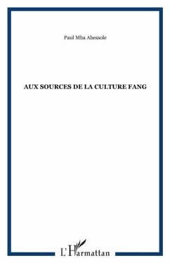 Cover AUX SOURCES DE LA CULTURE FANG (eBook, PDF)