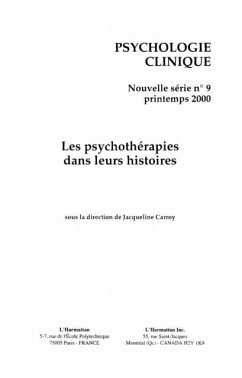 LES PSYCHOTHERAPIES DANS LEURS HISTOIRES (eBook, PDF)
